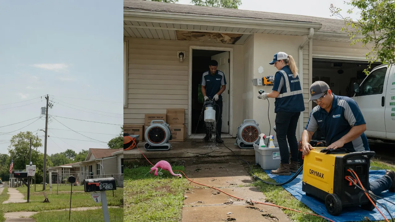 Storm Damage Water Removal in Gore Springs, MS near me